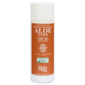 Crème Solaire À L’Aloe Vera 100% Bio SPF30 200 Ml